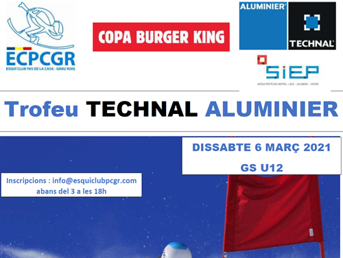 trofeu technal aluminier gs u12